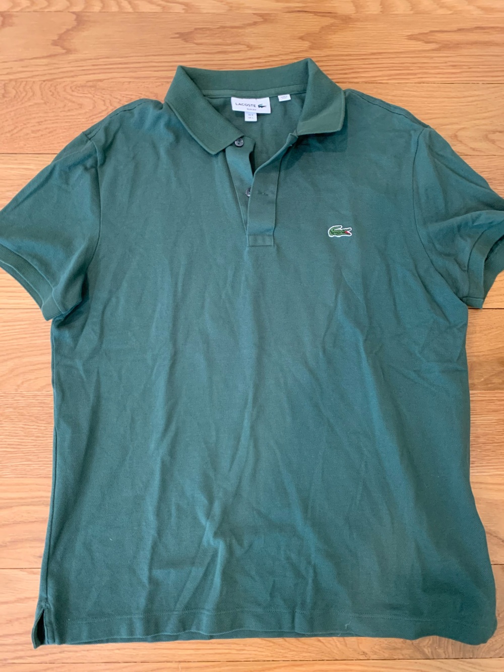 Lacoste Green Classic Pique Polo